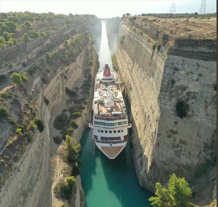 Corinth Canal & Ancient Corinth Tour
